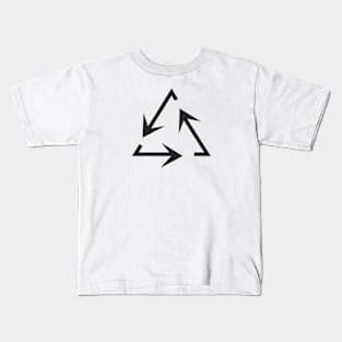 Recycle Symbol Kids T-Shirt